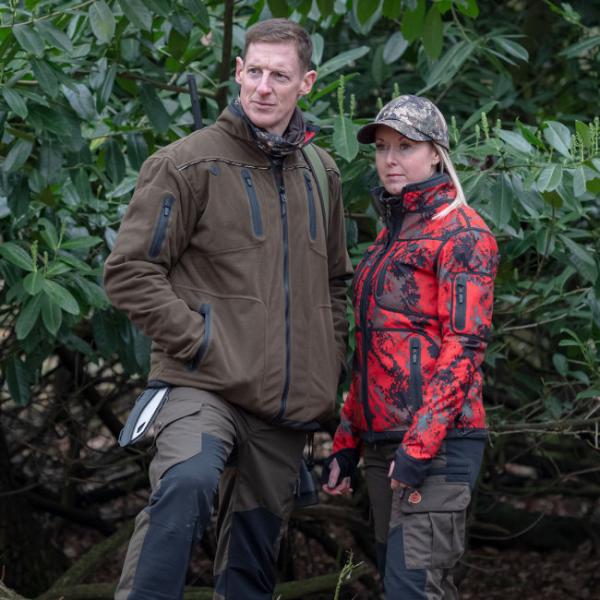 SHOOTERKING Forest Mist | Softshelljacke Damenjacke Wendbar